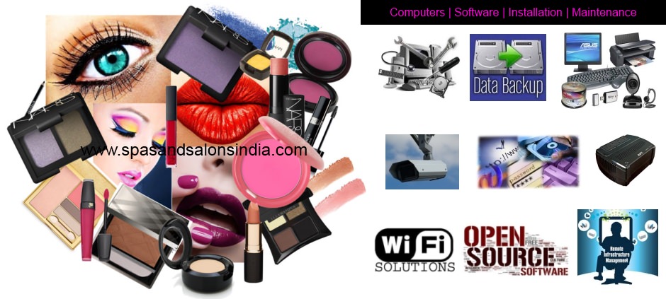 Spas and Salons India, Computers, Software, Installation, Maintenance, IT Infrastructure Solutions