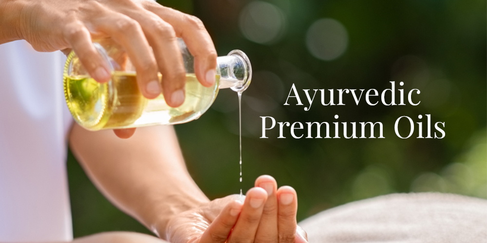 Best Ayurvedic Premium Oils For Health Wellness Massage Beauty - Veda5 Himalayan Naturals India